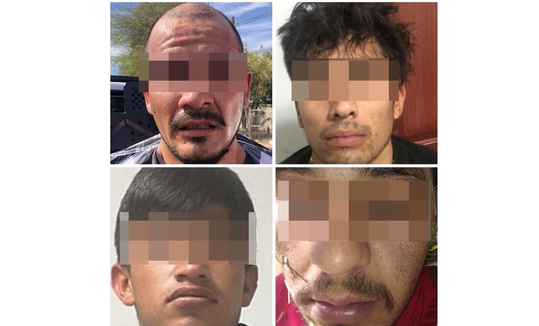 Detenidos por tentativa de homicidio contra elementos de seguridad en San Luis Río Colorado, Sonora/ Foto: Especial Foto: Especial