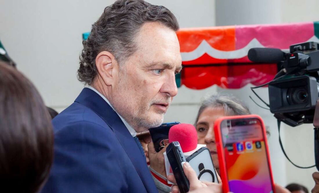 Mauricio Kuri, gobernador de Querétaro en el Senado de la República. Foto: Especial