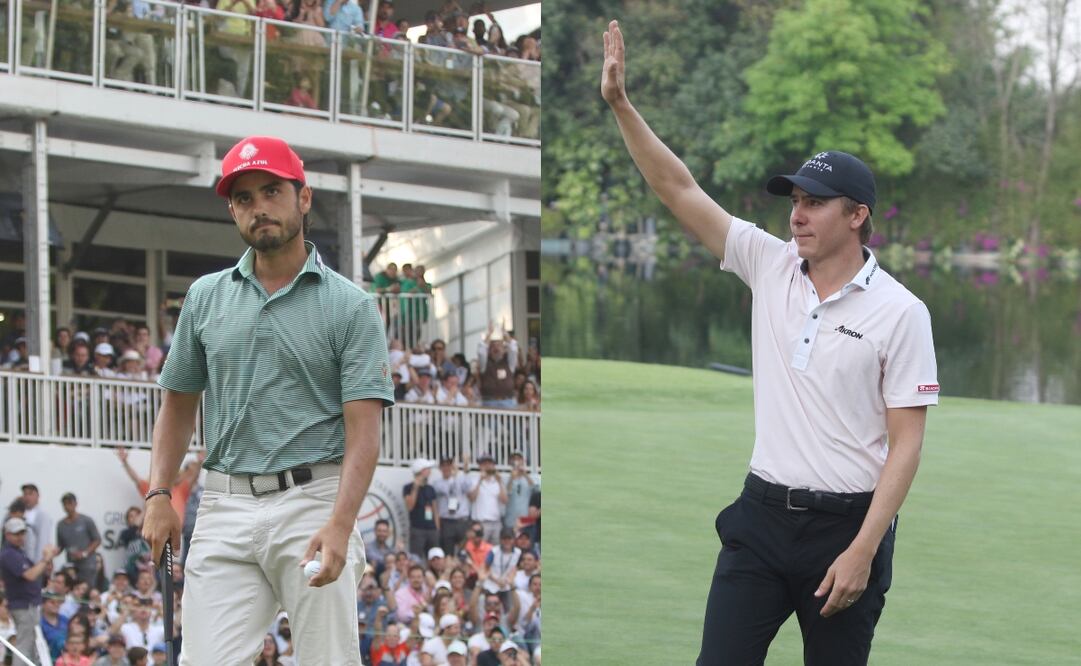 Los tricolores terminaron 12 y 16 en el WGC México Championship. FOTOS: CARLOS MEJÍA