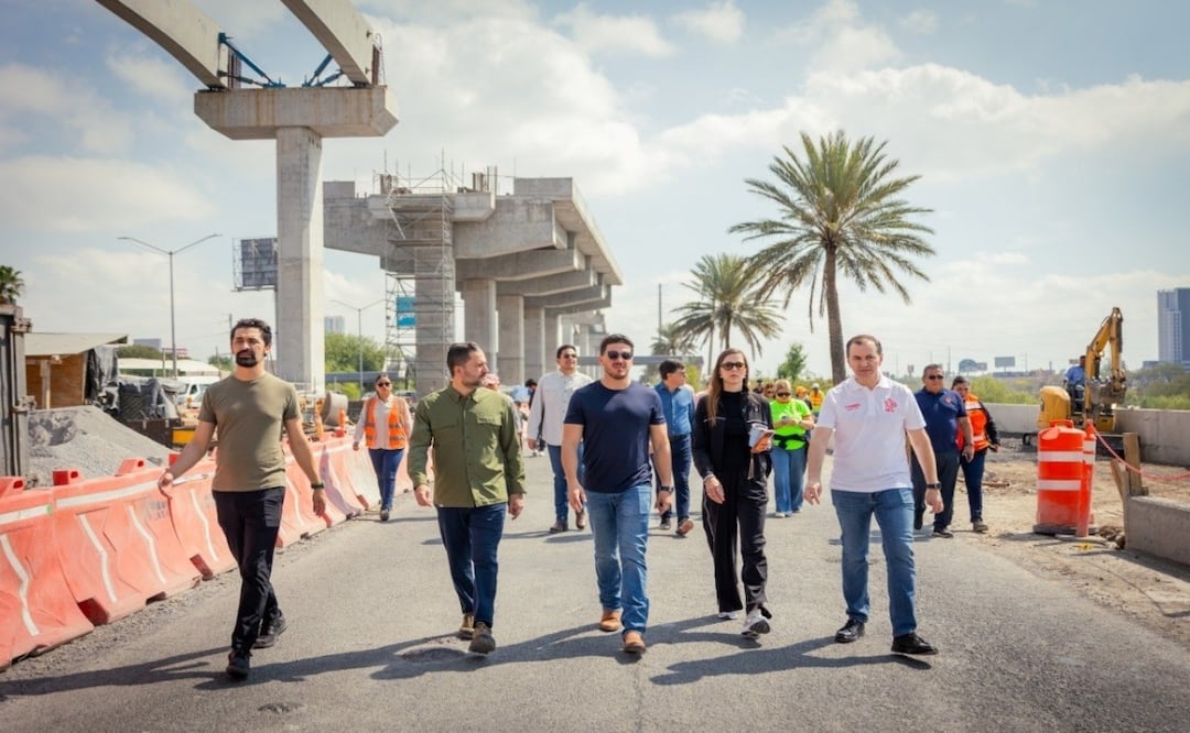 Arranca arborización en Parque Lineal Línea 4 en Nuevo León plantarán más de mil árboles. Foto: Especial