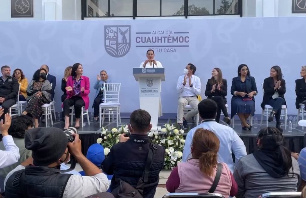 Sandra Cuevas aseguró que no la mueve perder la Alcaldía Cuauhtémoc, sino la injusticia. Foto: Especial