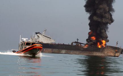 Pide CNDH informar a familias por incendio de buque
