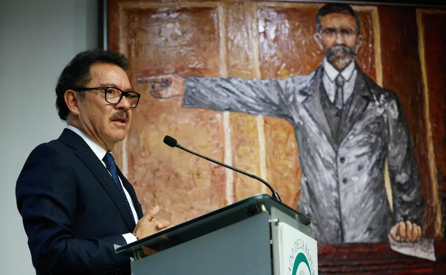 El senador Ignacio Mier, presidente de la Jucopo. Foto: Diego Simón Sánchez / EL UNIVERSAL