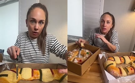 Española se "queja" de la Rosca de Reyes "mexicana" y le llueven críticas, VIDEO