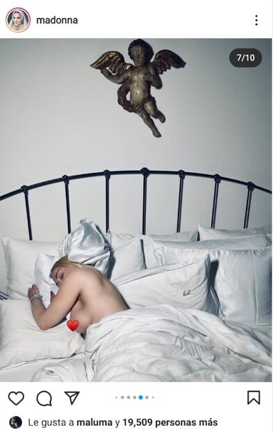 A sus 63 años, Madonna se destapa en atrevida sesión de fotos