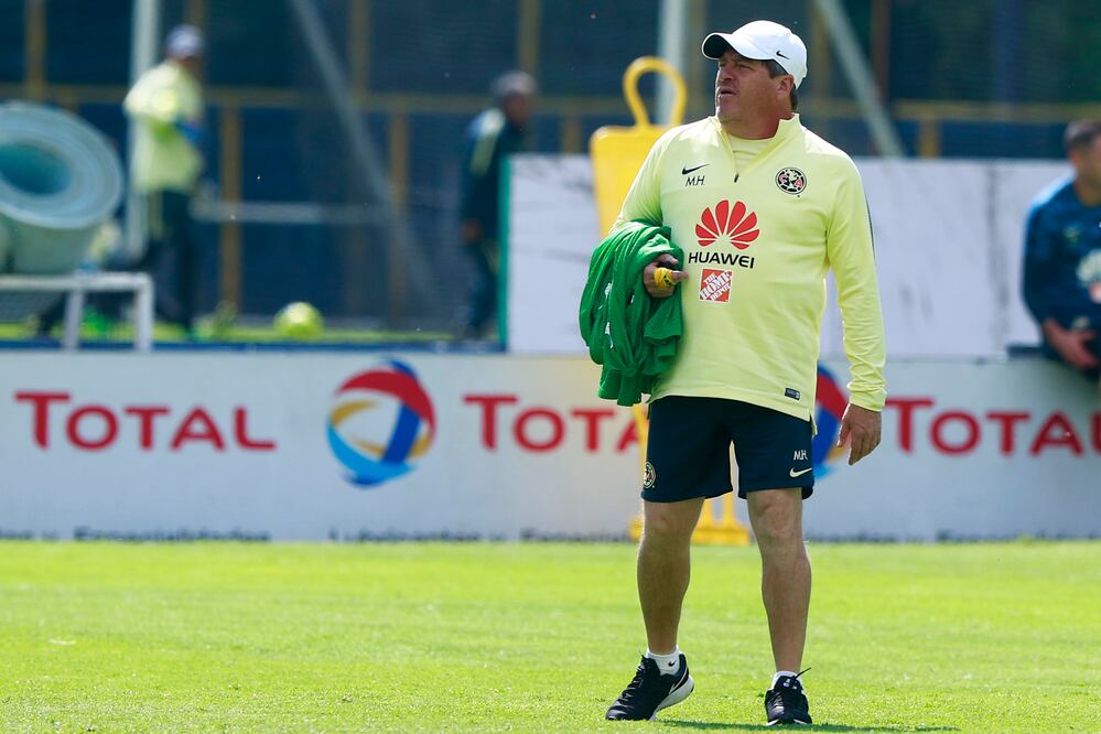 Imago7. Miguel Herrera durante un entrenamiento del Club América