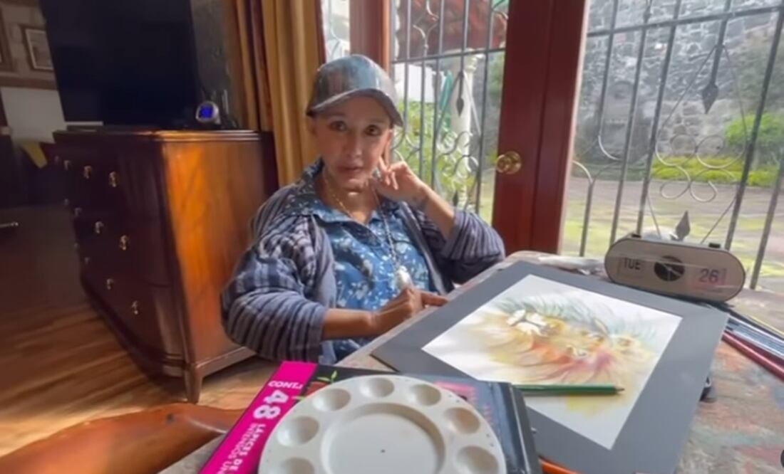 La primera actriz reaccionó a su supuesta hospitalización. Foto: Captura de pantalla.