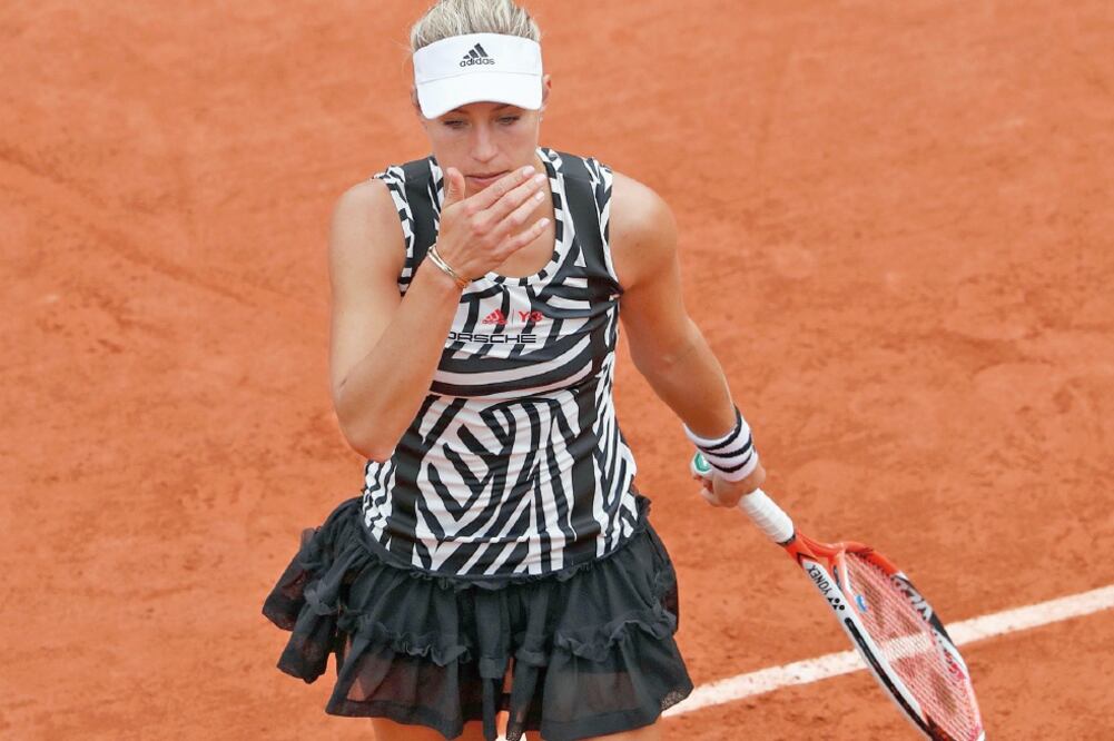 La alemana era la tercera cabeza de serie del certamen parisino (BENOIT TESSIER. REUTERS)