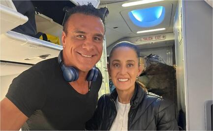 Alberto del Río presume encuentro con Claudia Sheinbaum; el gladiador la invitó a una función de lucha libre