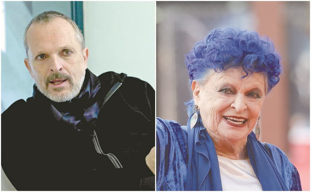 Miguel y Lucía Bosé. Fotos: Archivo