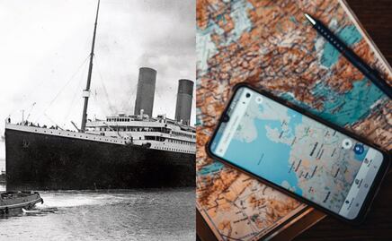 Google Maps te muestra el punto exacto en donde se hundió el Titanic