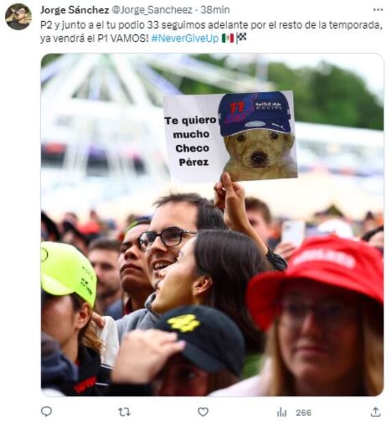 Los memes de "Checo" Pérez y el Gran Premio de Bélgica - Foto: Especial