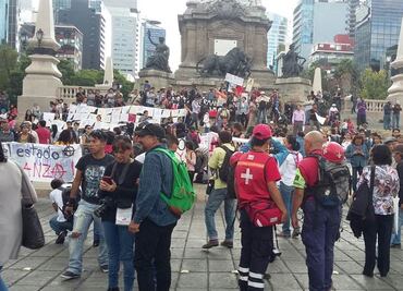 Entérate. Ruta de la marcha a 2 años de Ayotzinapa