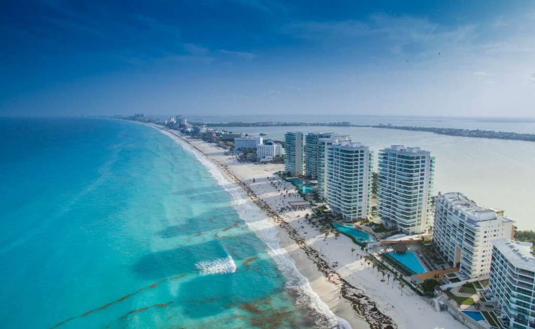 México es el único país de Latinoamérica que entró en el top ten de los países más visitados. (Foto: Dronepicr)