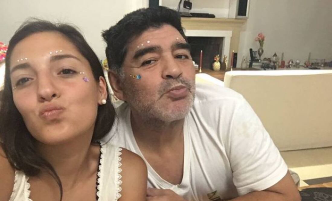 Jana Maradona es la menor de las hijas de Diego Maradona/ Foto: instagram.com @janamaradona