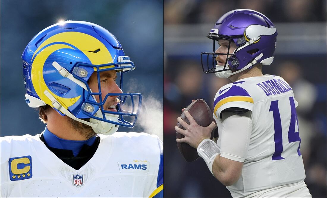 Vikings enfrenta a los Rams por el último boleto a la Ronda Divisional / Foto: Especiales