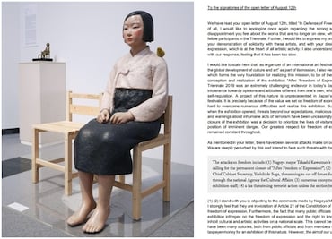 Ante censura, el rumbo de la Trienal de Aichi es incierto