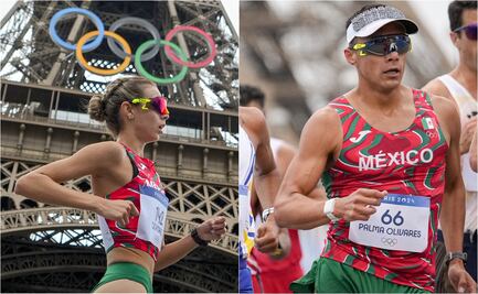 París 2024: Los mexicanos Alegna González y Ever Palma finalizan quintos en el relevo de marcha mixto