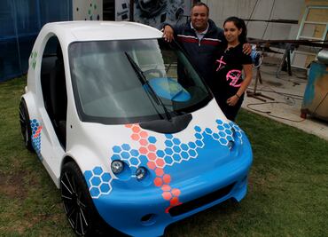 Mexicano crea auto eléctrico