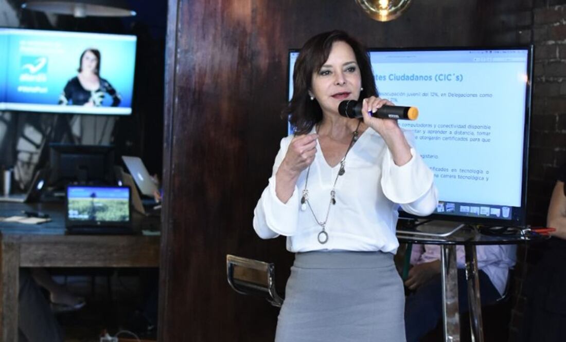 La candidata a jefa de gobierno de la Ciudad de México por el Partido Nueva Alianza, Purificación Carpinteyro, señaló que este proceso beneficiará a su proyecto de centros Inteligentes Ciudadanos (Foto: Especial)