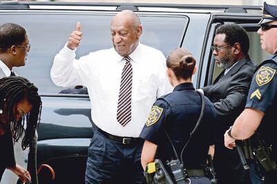 Cosby hace de su juicio un tour