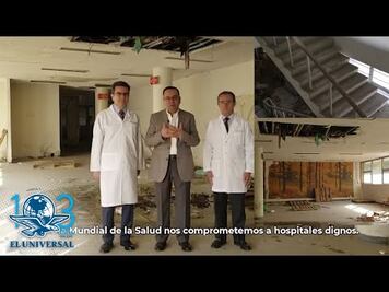 IMSS no puede celebrar Día Mundial de la Salud con "capacidad hospitalaria en ruinas", dice Martínez Cázares