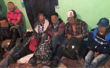 Aseguran a 125 migrantes escondidos en camiones y casa de seguridad