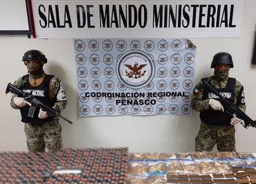 Detienen a estadounidense con más de 9 mil cartuchos de grueso calibre en Sonora