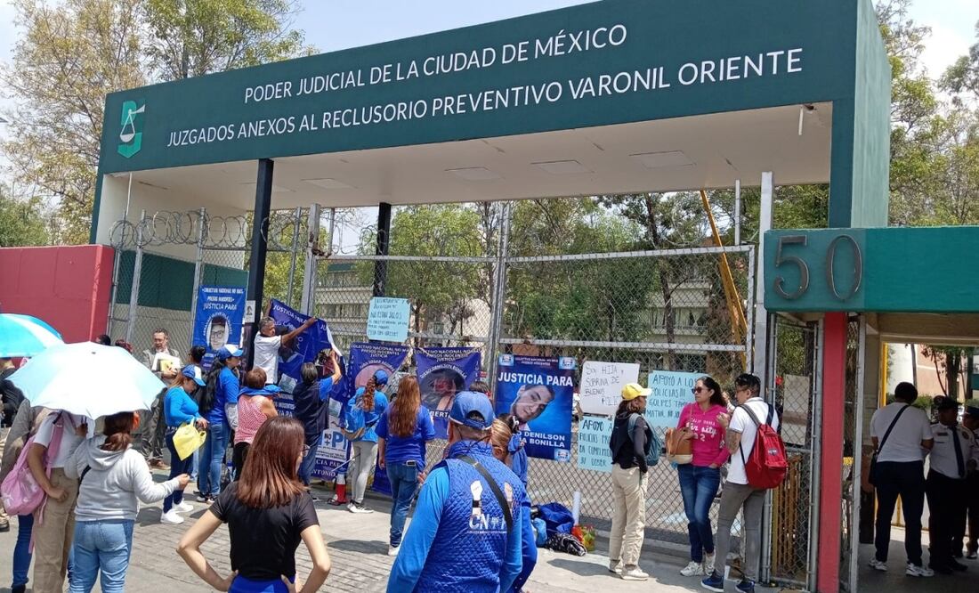 Se lleva a cabo audiencia de policías vinculados; caso de Christopher Huerta se juzga en el Reclusorio Oriente. Foto: Fabián Evaristo