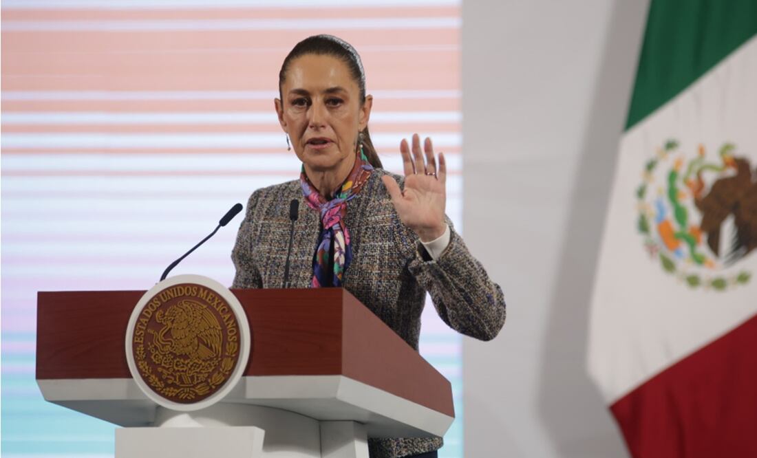 Sheinbaum reacciona a reconocimiento de la embajada de EU en México; tras “golpes” contra “Los Chapitos”. Claudia Sheinbaum (21-02-2025). Foto: Carlos Mejía / EL UNIVERSAL