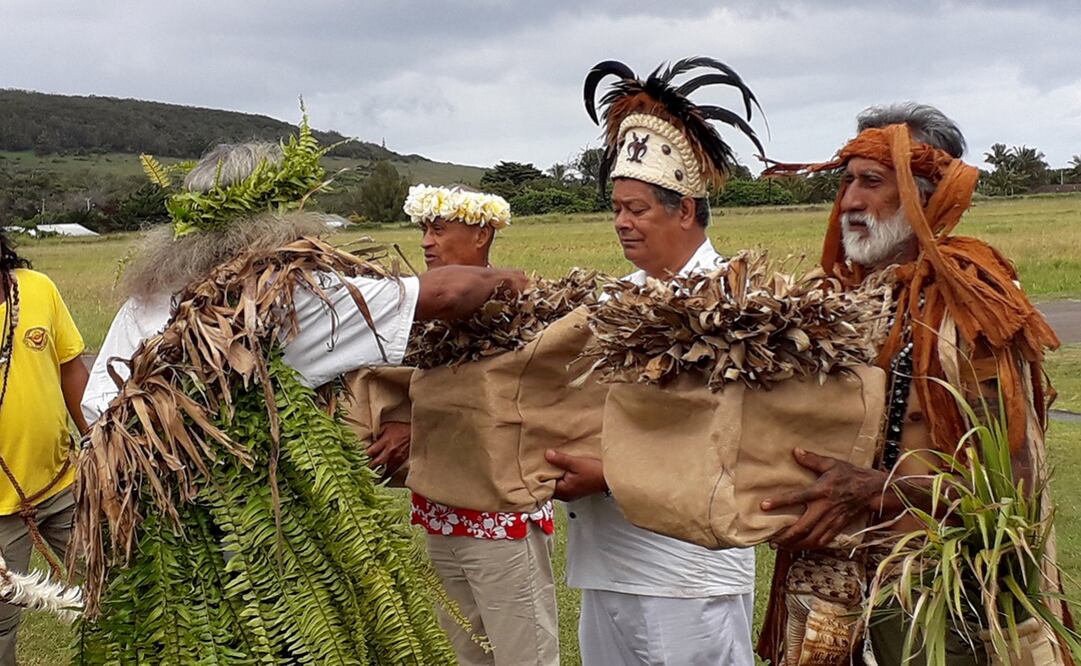 Antropólogo mexicano prueba que polinesios estuvieron antes que los europeos. Foto: Ministerio de las culturas, artes y patrimonio de Chile