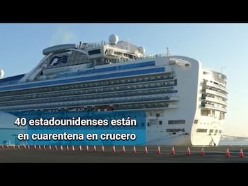Al menos 40 estadounidenses con coronavirus en crucero de Japón