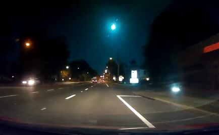 Captan en video caída de meteorito en Florida