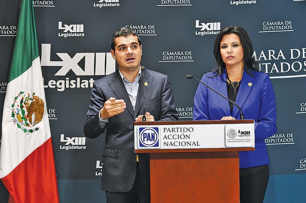 A los diputados Jorge Triana y Karla Osuna les preocupa la crisis que se vive en el deporte de alto rendimiento (CORTESÍA PAN)