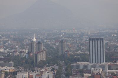 Norte y sur del Valle de México amanecen con mala calidad del aire