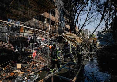 Incendio en inmediaciones del Mercado de Sonora dejó afectaciones en casi 100 comercios y 3 edificios: Brugada; no hay lesionados