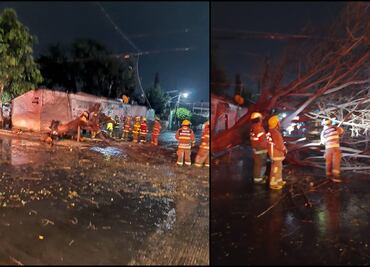 Lluvias dejan un muerto, viviendas afectadas, autos varados y puentes colapsados en Morelos