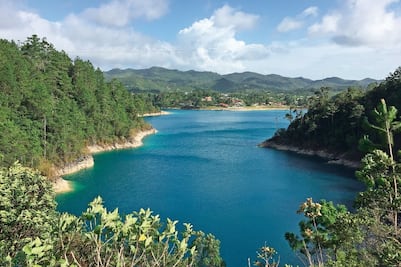 El Niño baja nivel de agua en Lagos de Montebello 