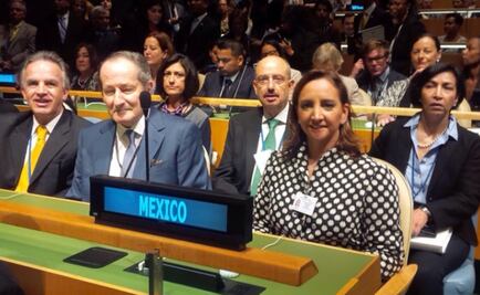 Arriba Ruiz Massieu a la ONU