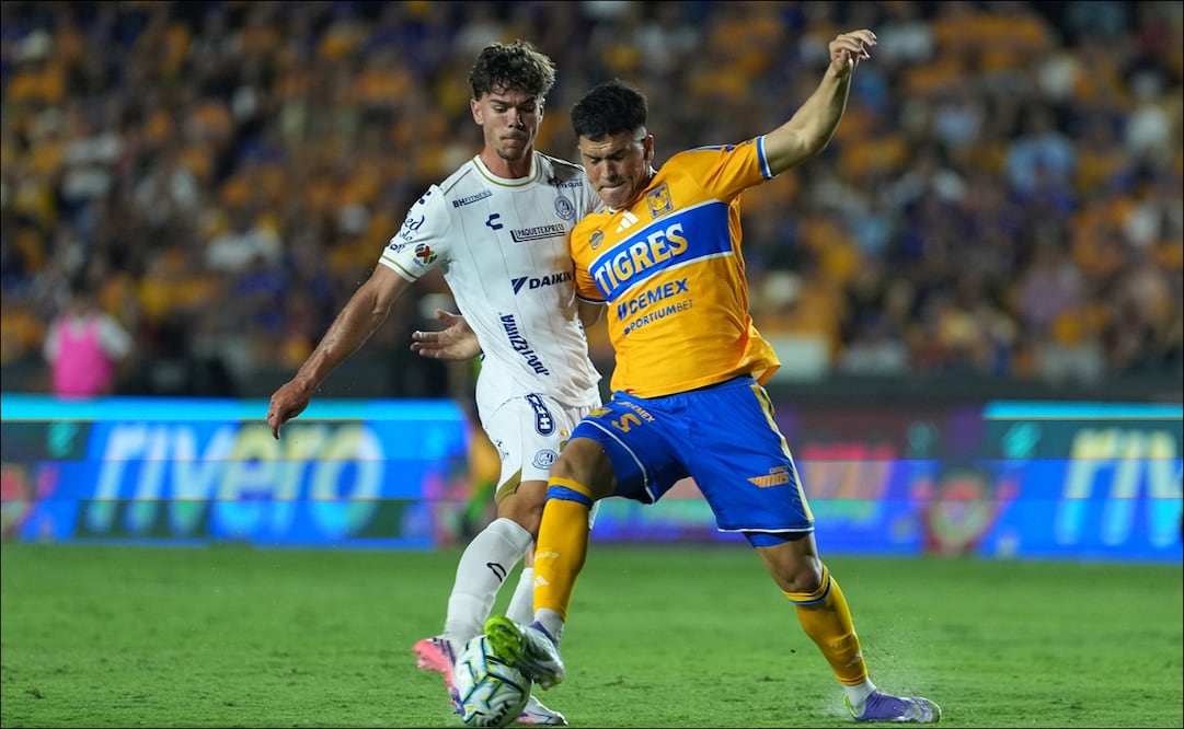 Atlético San Luis rescató empate de último minuto ante Tigres en El Volcán / FOTO: Imago7
