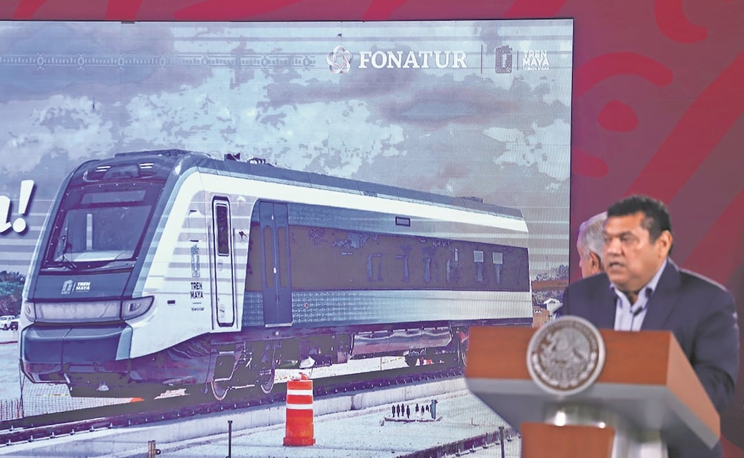 Tren Maya, una de las obras del gobierno federal con más acciones de controversia. Foto: Berenice Fregoso / EL UNIVERSAL