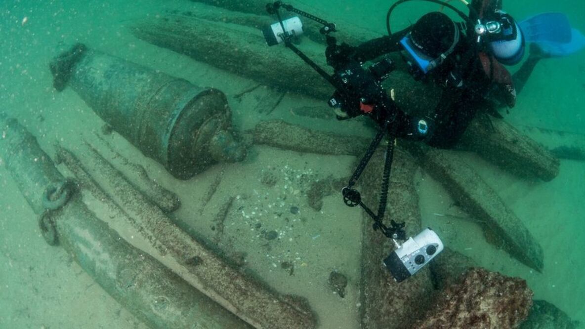 Descubren en Portugal un barco hundido hace 400 años