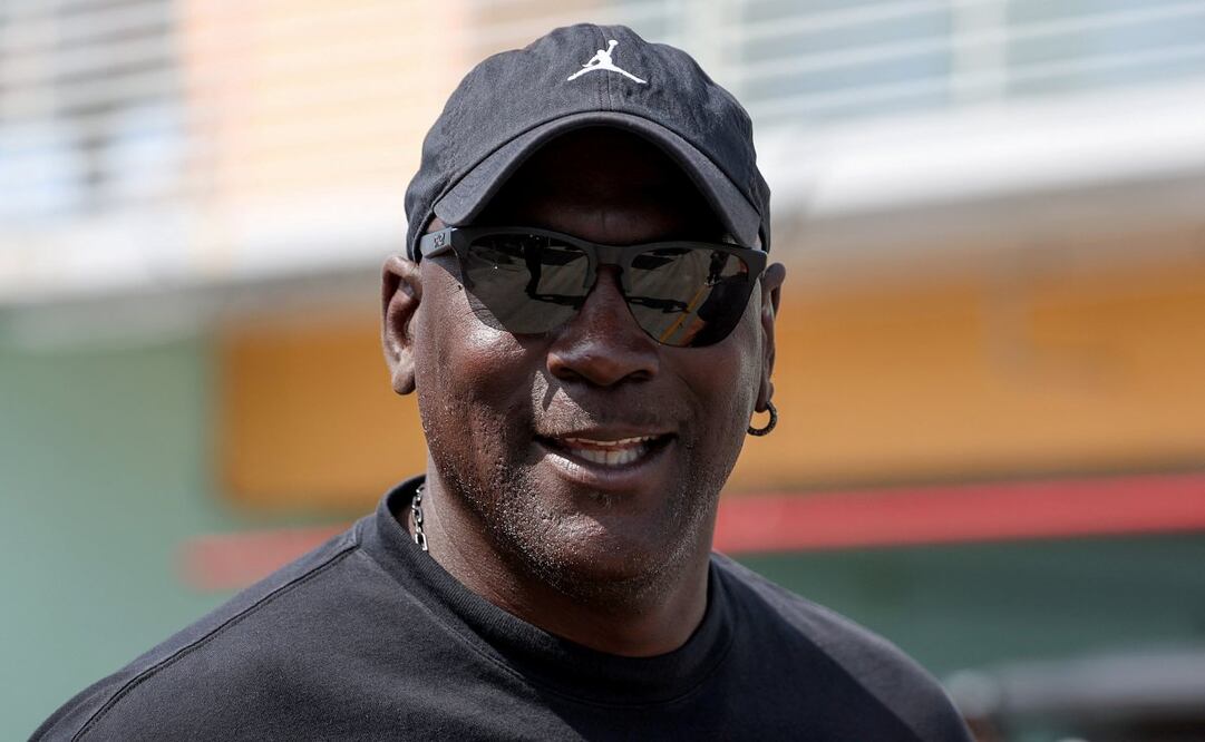 Michael Jordan, el 27 de octubre de 2024 en Homestead, Florida. Foto: AFP