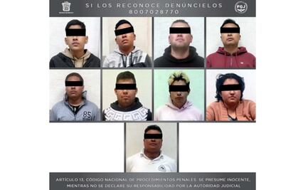 Detienen a 9 personas en operativo de Texcoco; aseguran 6 vehículos