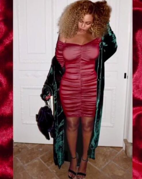 Beyoncé presume sus curvas en Instagram