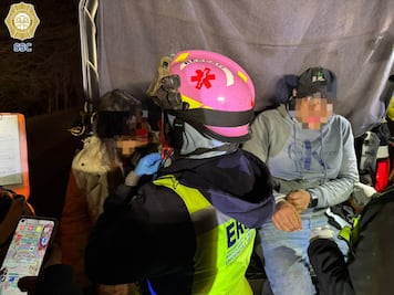 Rescatan a pareja perdida en el Pico del Águila, en alcaldía Tlalpan; presentan hipotermia así como algunos golpes y laceraciones