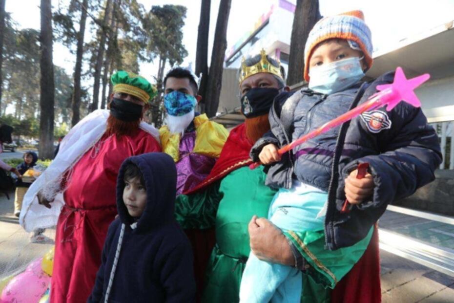 Así arribaron Los Reyes Magos a hospitales, albergues y centros penitenciarios