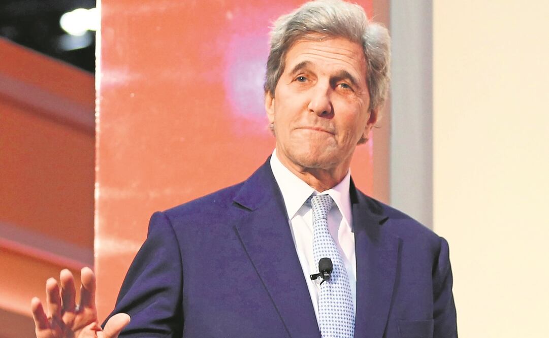 John Kerry, enviado especial del presidente Joe Biden para el tema del clima. Foto: ARCHIVO EL UNIVERSAL