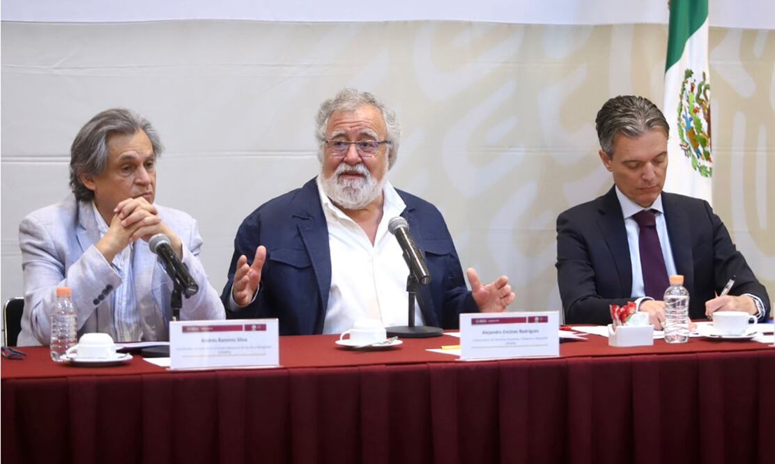 El subsecretario de Gobernación, Alejandro Encinas, reveló que en los últimos años México ha recibido cerca de 300 mil solicitudes de refugio y protección de personas provenientes de 120 países