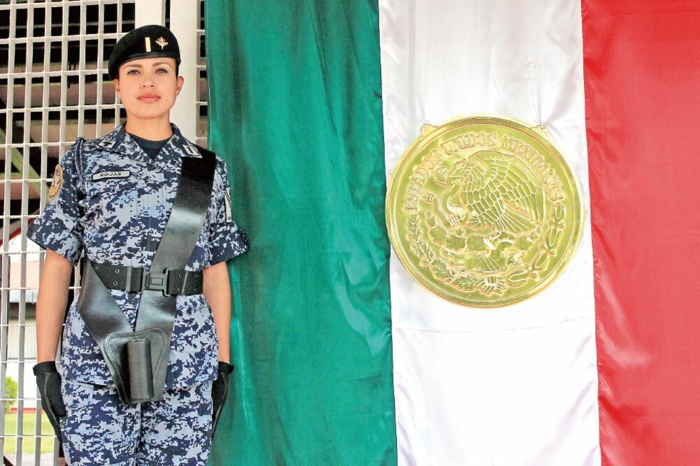 María Celeste Rojas Rivera participará por tercer año en el desfile del 16 de septiembre (LUCÍA FLORES. EL UNIVERSAL)